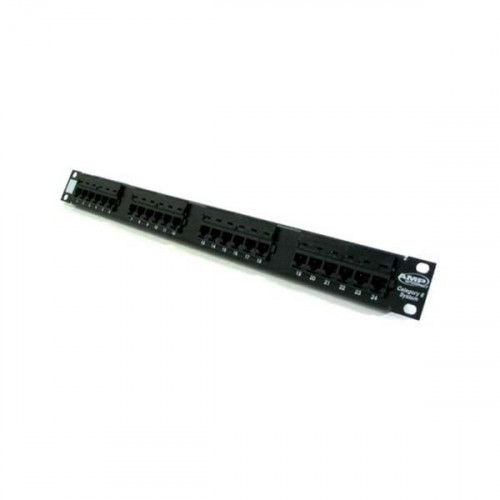 Патч-панель AMP 19" 1HU 24хRJ45 (406330-1)