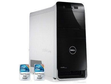 Компьютер Dell Studio XPS 8000 (Core i5 750 2660 Mhz/4096Gb/640GB/DVD-RW/GeForce GT220/Win 7 HP) Black