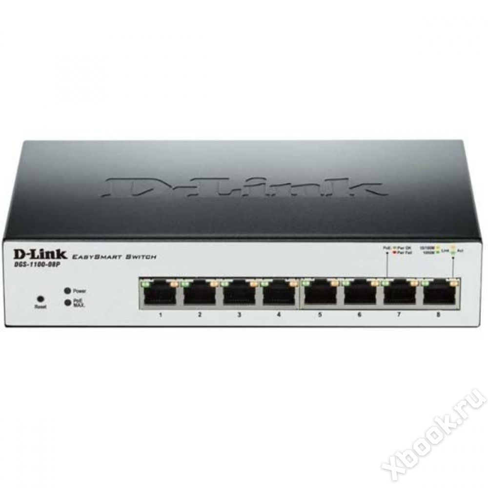 Коммутатор D-link DGS-1100-08P