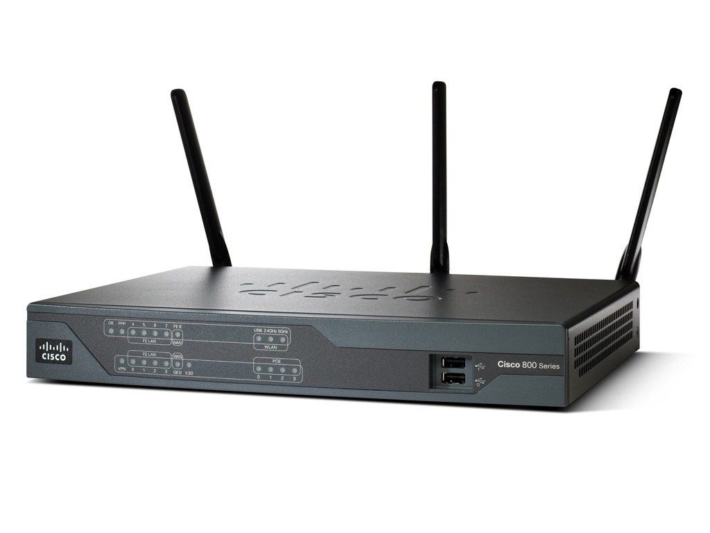 Маршрутизатор Cisco CISCO881GW-GN-E-K9