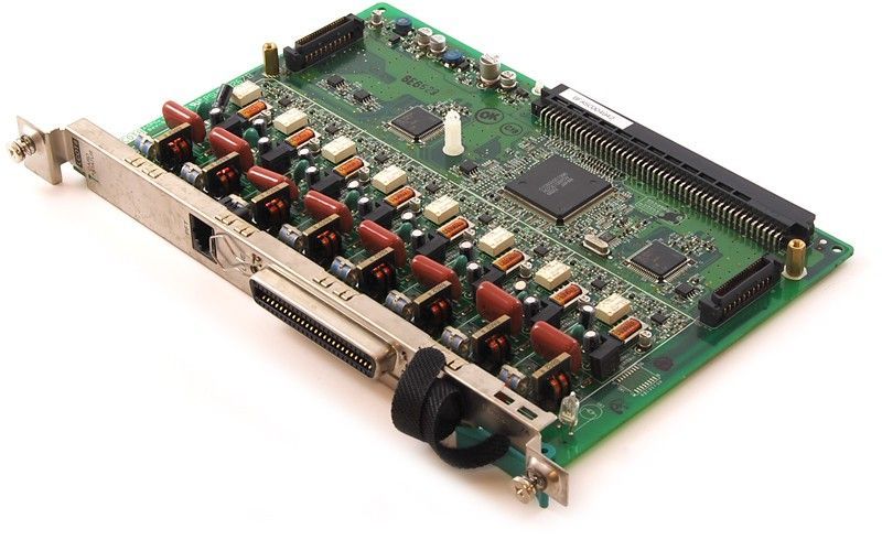 Panasonic KX-TDA0180 (LCOT8) 8-и портовая плата аналоговых внешних линий
