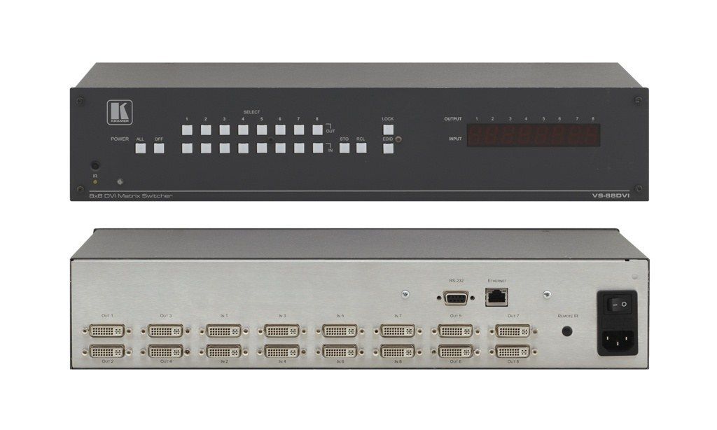 Коммутатор KRAMER 8х8 VS-88DVI