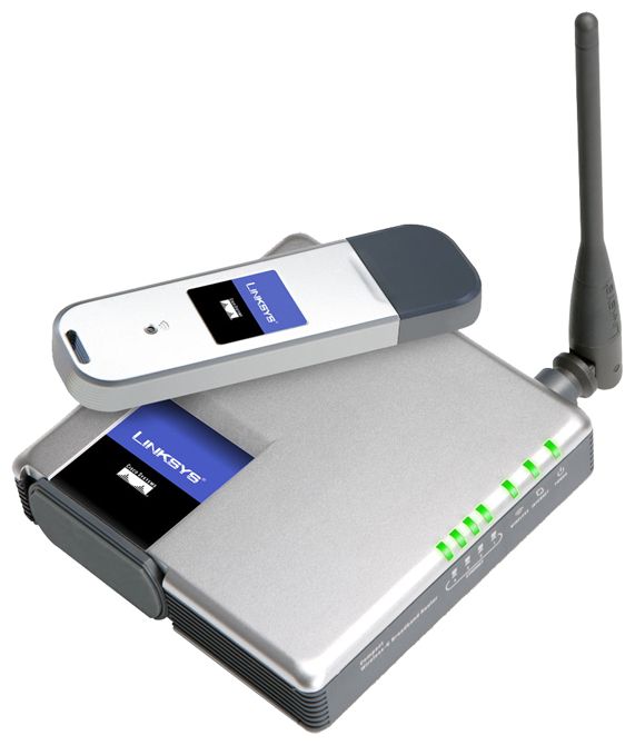 Роутер Linksys WKUSB54GC-EU