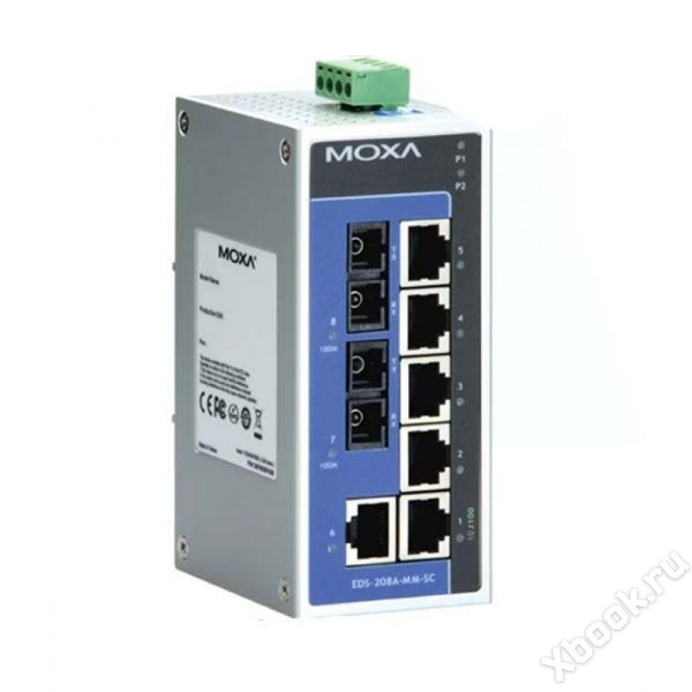 Коммутатор MOXA EDS-208-SC-SC-T