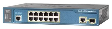 Коммутатор Cisco WS-C3560-12PC-S
