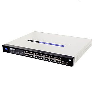 Коммутатор Linksys SRW224G4P-EU