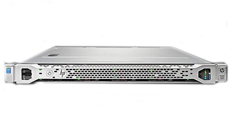 Сервер HP DL360 Gen9 2 x E5-2609 v3 / 32GB DDR4 RDIMM(4x8Gb)/ RAID P440ar 2Gb FBWC 0,1,10,5,50,6,60/ no HDD (8 SFF 2.5")/4 Gbe LAN/iLO4 Adv/2x800W PSU
