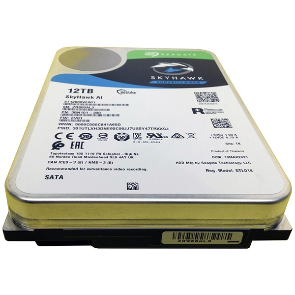 Жесткий диск Seagate Skyhawk AI 12 ТБ ST12000VE001
