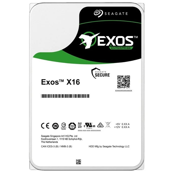 Жесткий диск Seagate Exos X16 12 ТБ ST12000NM001G