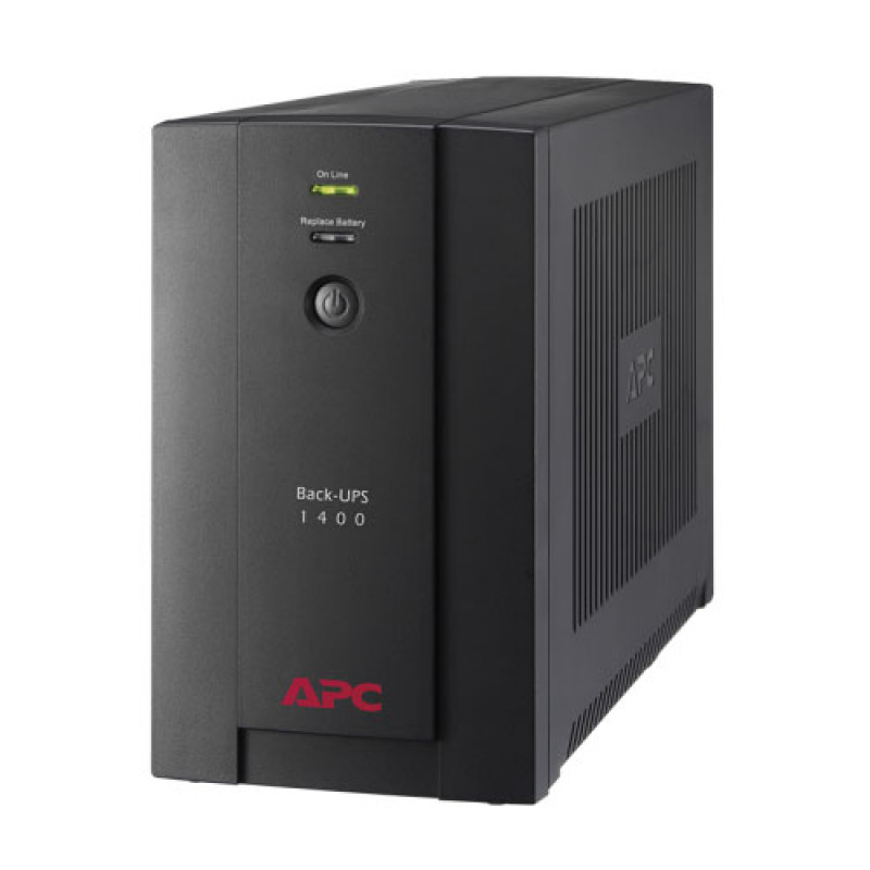 ИБП APC by Schneider Electric Back-UPS BX 1400VA, Tower, BX1400UI