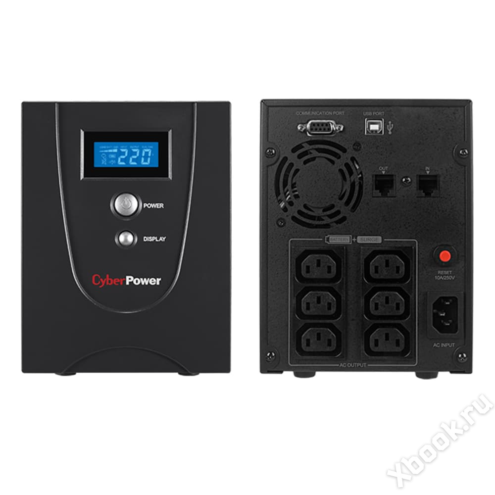 ИБП CyberPower VALUE1200EILCD 1200VA/720W