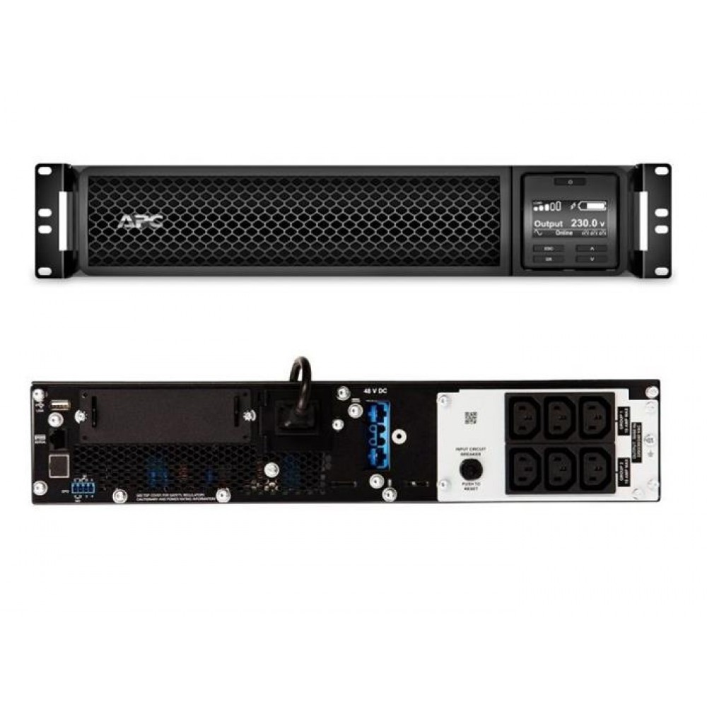 ИБП с двойным преобразованием APC by Schneider Electric SRT1500RMXLI